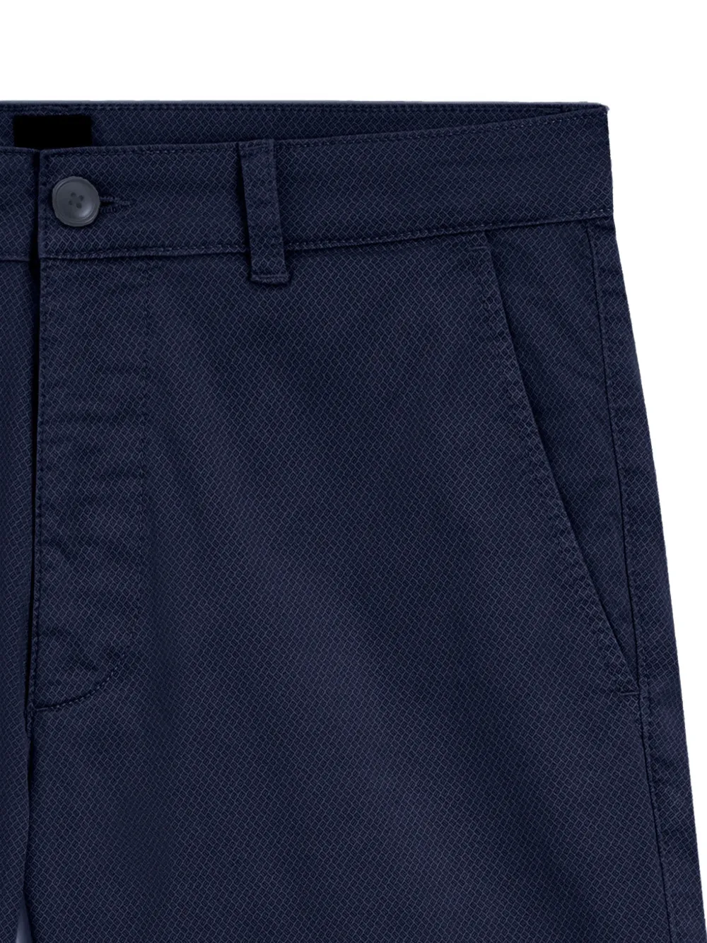 BOSS Chino shorts Blauw