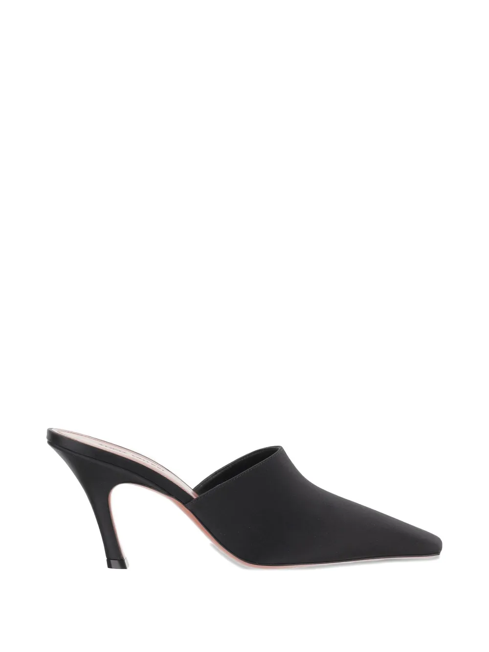 Amina Muaddi Jamie square-toe mules Zwart