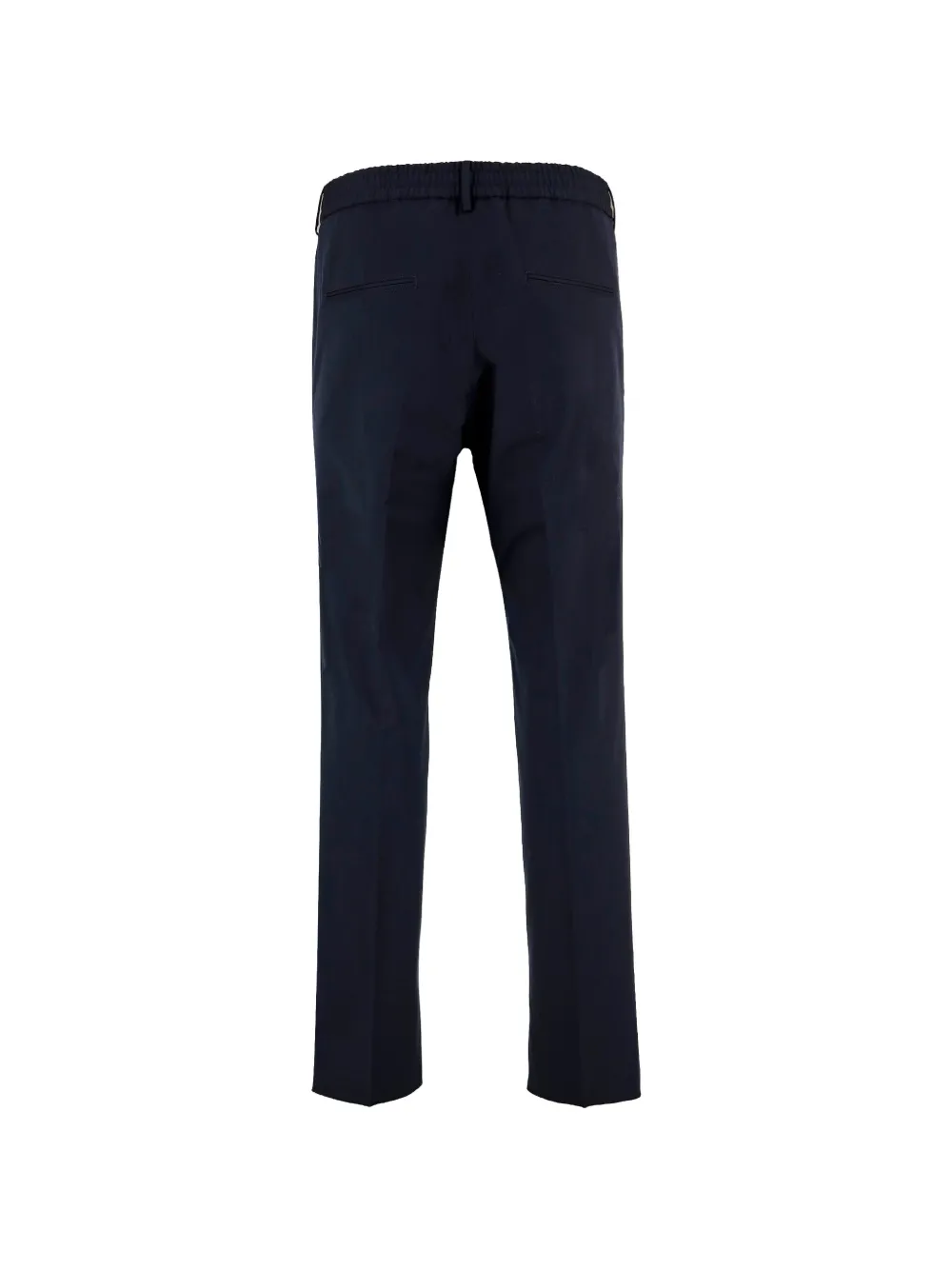 Tagliatore Newman plooibroek met trekkoord Blauw