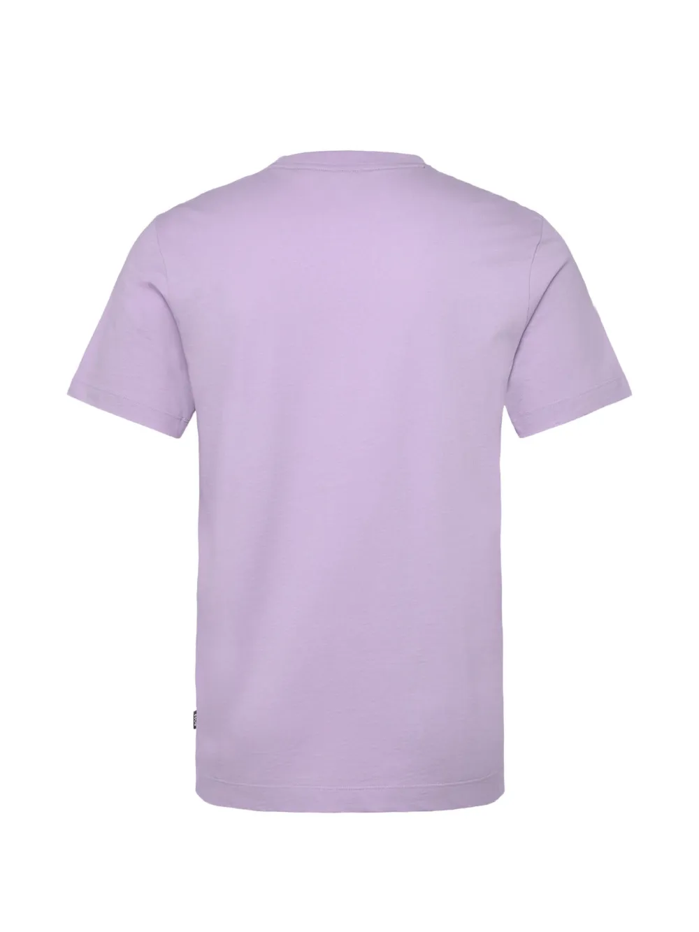BOSS Thompson katoenen T-shirt met logoprint Paars