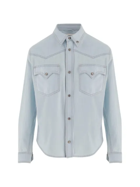 Versace chambray denim shirt
