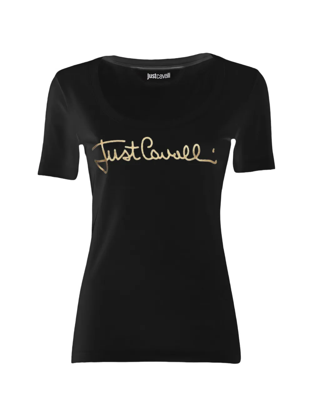 Just Cavalli logo-print t-shirt - Nero