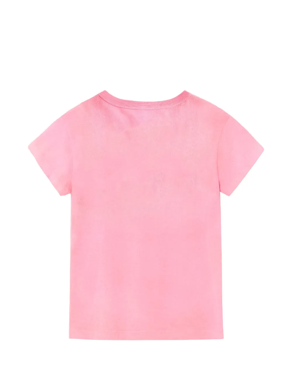Just Cavalli Katoenen T-shirt met logoprint Roze
