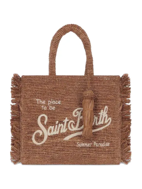 MC2 Saint Barth Colette fringed tassel tote bag