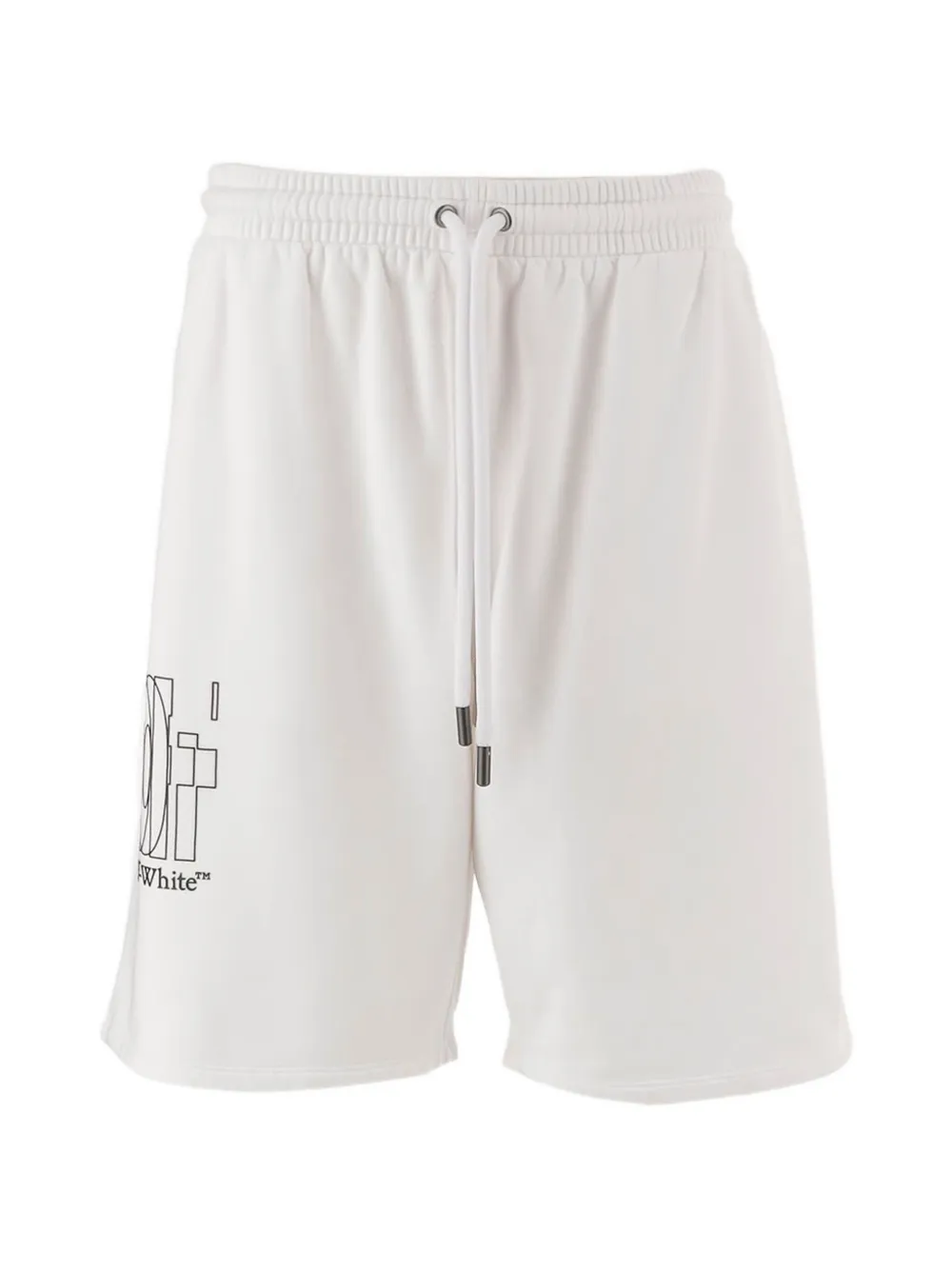 Off-White Heraldic Arrow shorts - Weiß