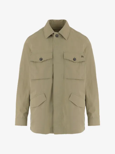 Burberry chamarra con cuatro bolsillos
