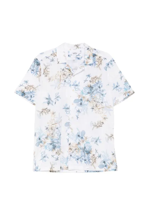 VELA SHOP floral-print short-sleeve shirt