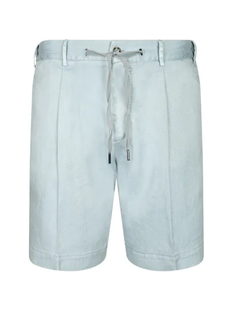 Dell'oglio pleated drawstring shorts