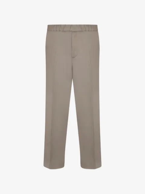 Costumein pantalon plissé à taille élastiquée