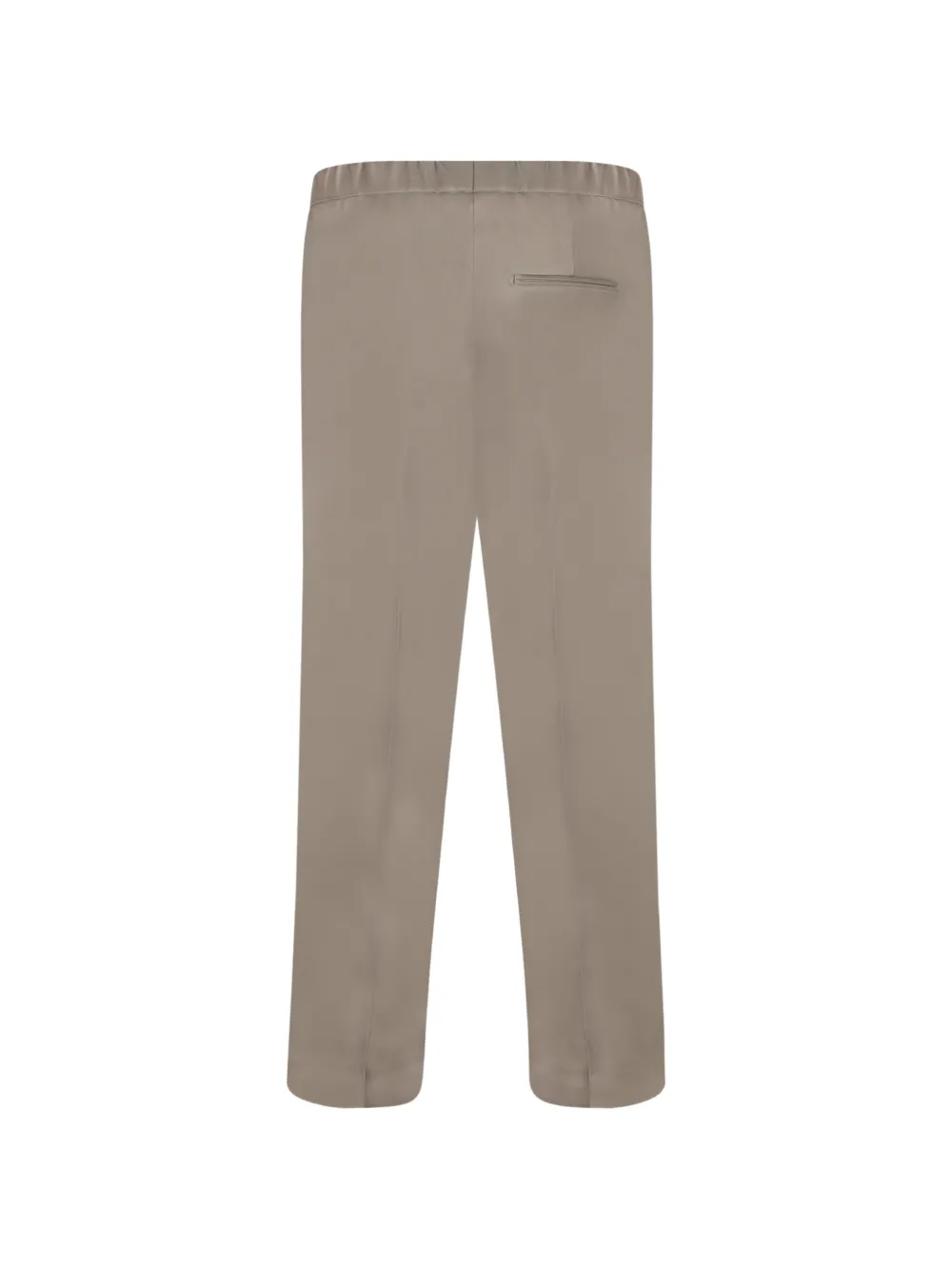 Costumein Plooibroek met elastische taille Beige