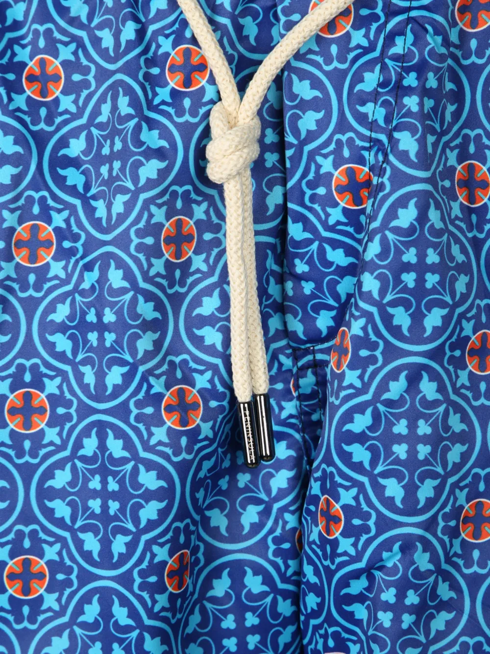 PENINSULA SWIMWEAR Vendicari zwembroek met geometrische print en trekkoord Blauw