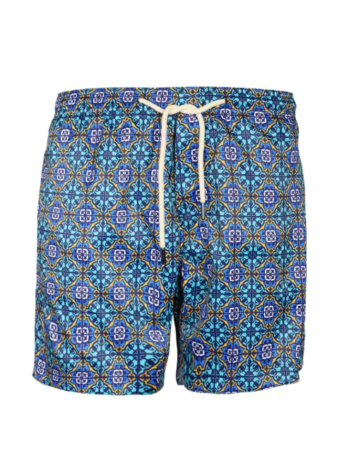 PENINSULA SWIMWEAR Panarea printed drawstring swim shorts