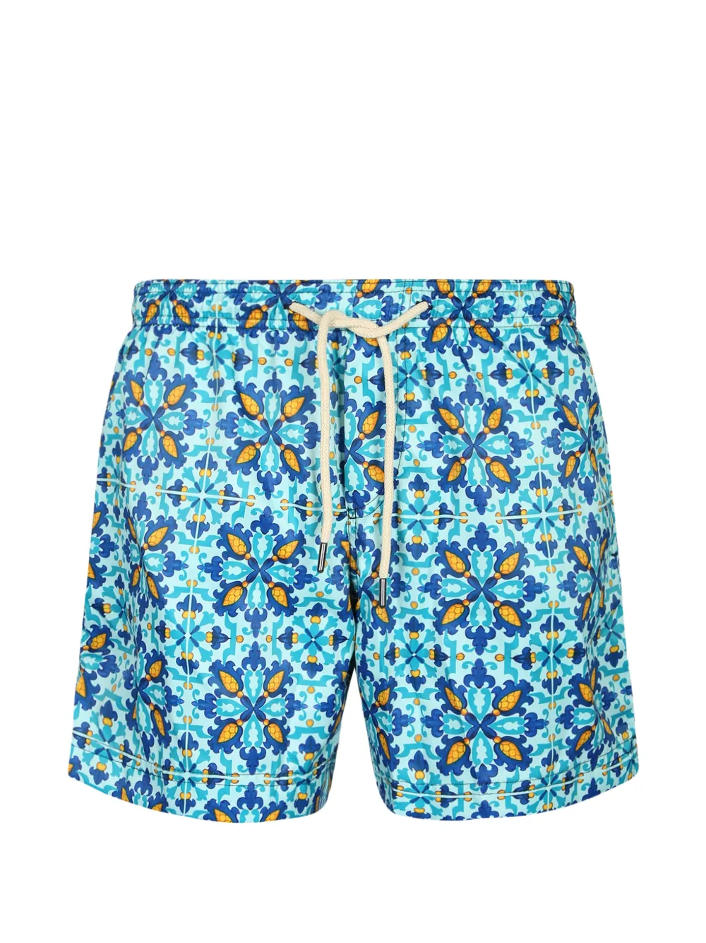 PENINSULA SWIMWEAR Cala Felce printed drawstring swim shorts - Blu