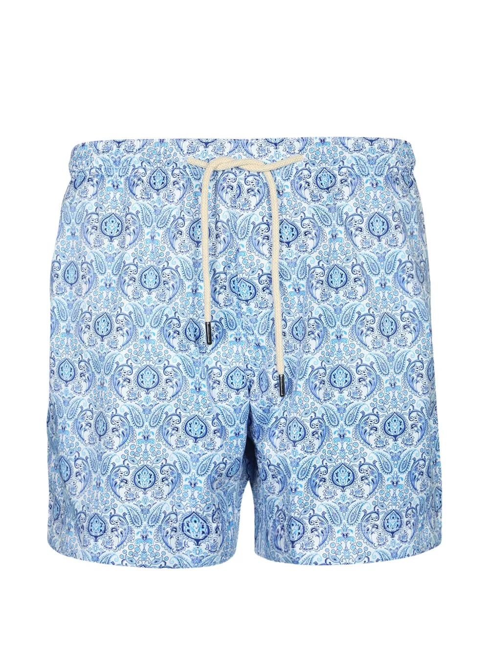 PENINSULA SWIMWEAR paisley-print drawstring swim shorts - Blu