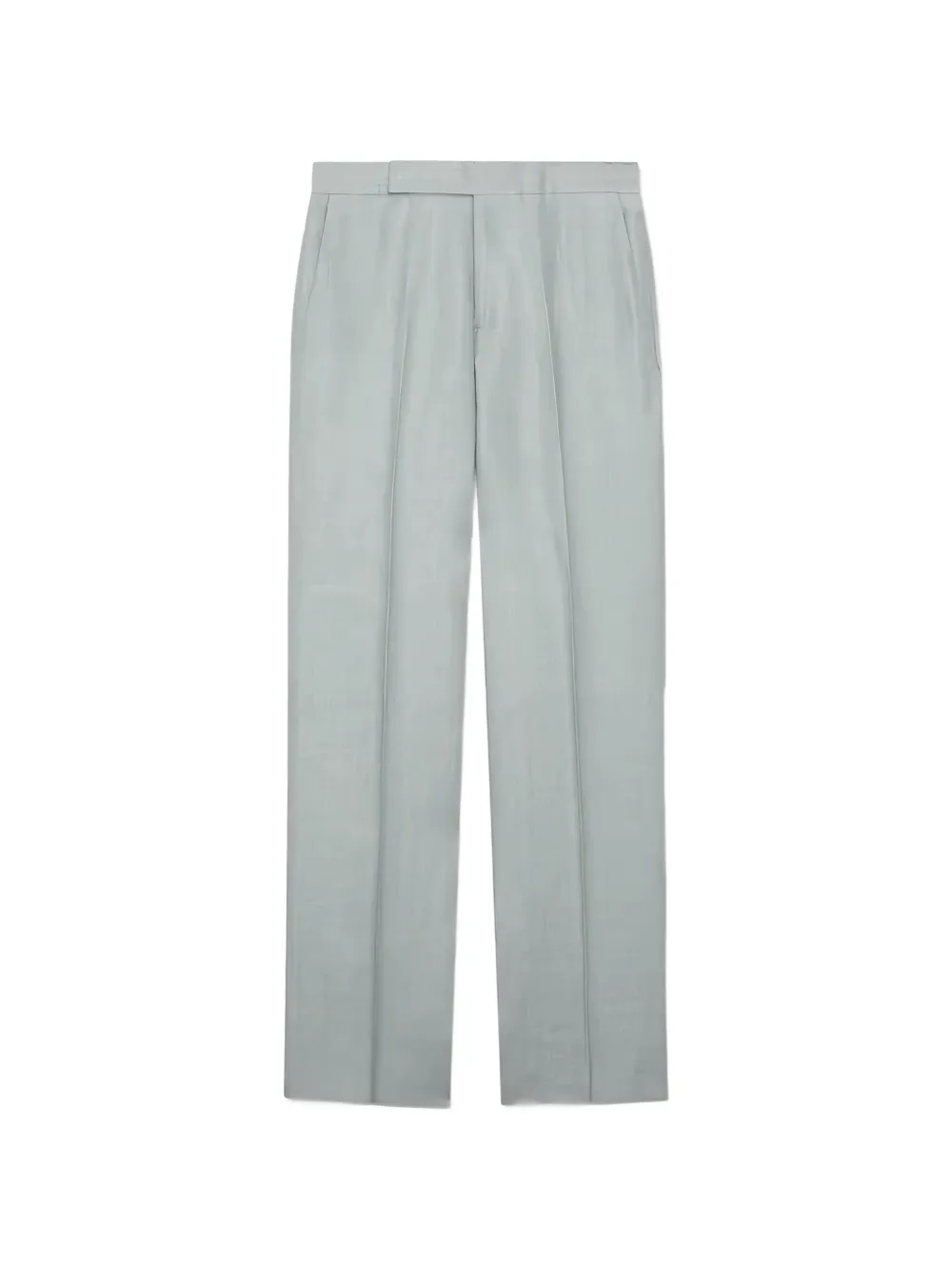 Lardini pressed-crease straight-leg trousers - Grigio