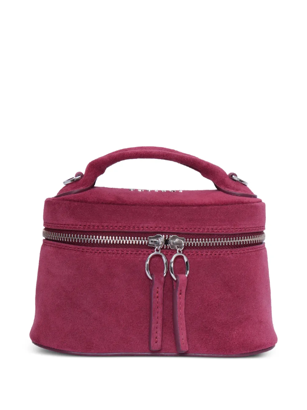 Orciani mini Joy suede tote bag - Rosso