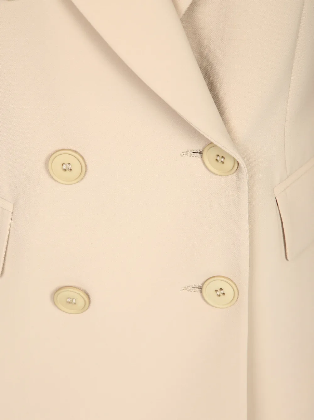 Blanca Vita Blazer met dubbele rij knopen Beige
