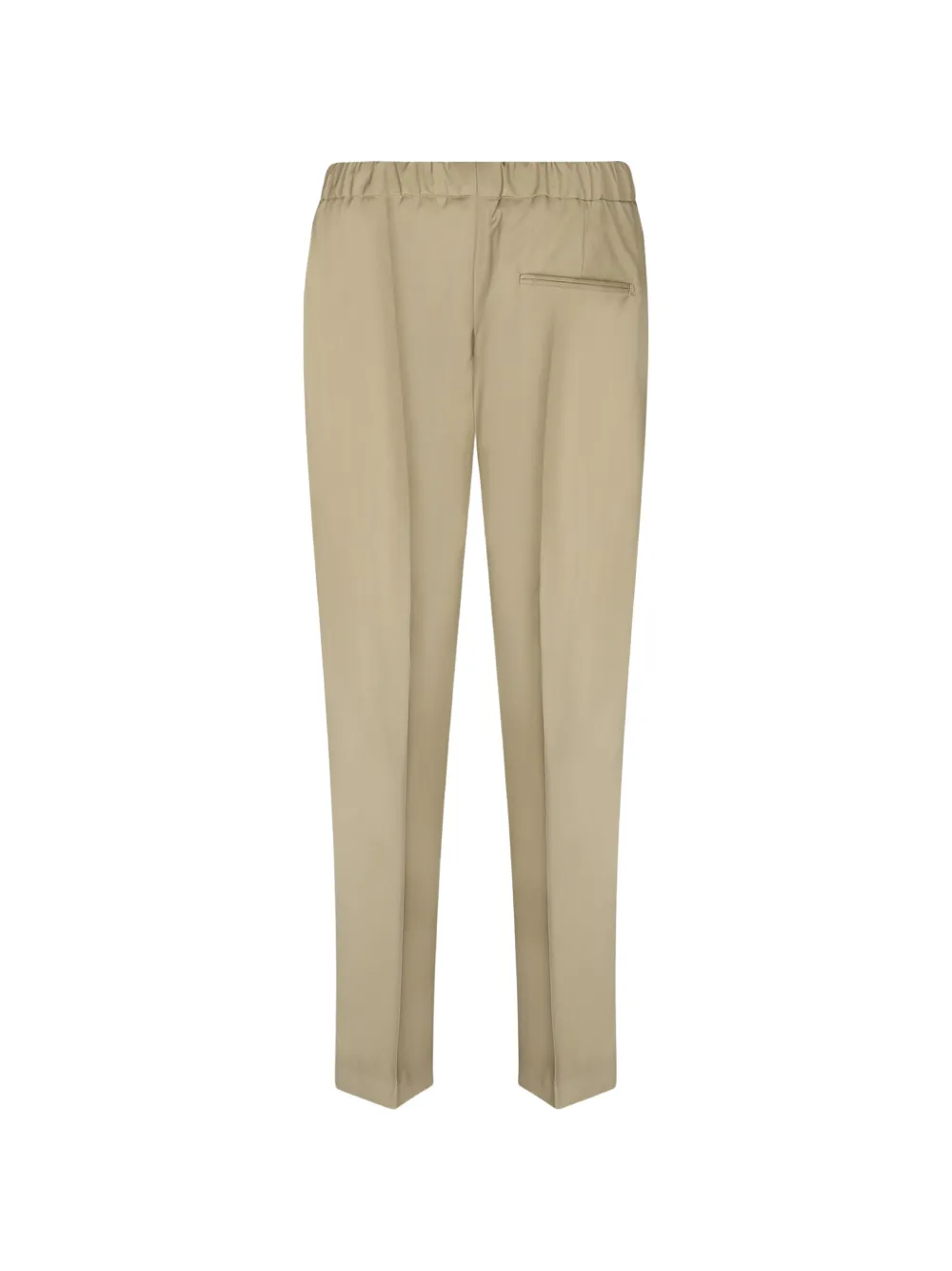 Costumein Broek met elastische taille Beige
