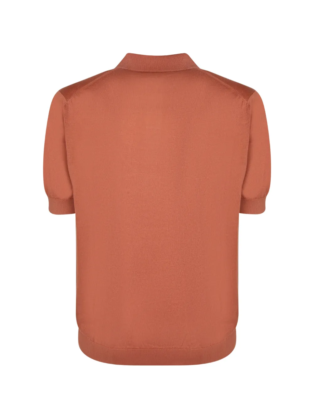 Dell'oglio T-shirt met korte mouwen en polokraag Oranje