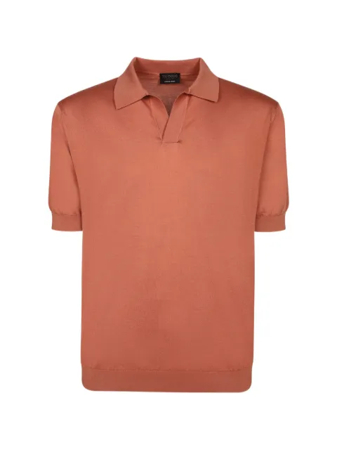 Dell'oglio short-sleeve polo-collar T-shirt