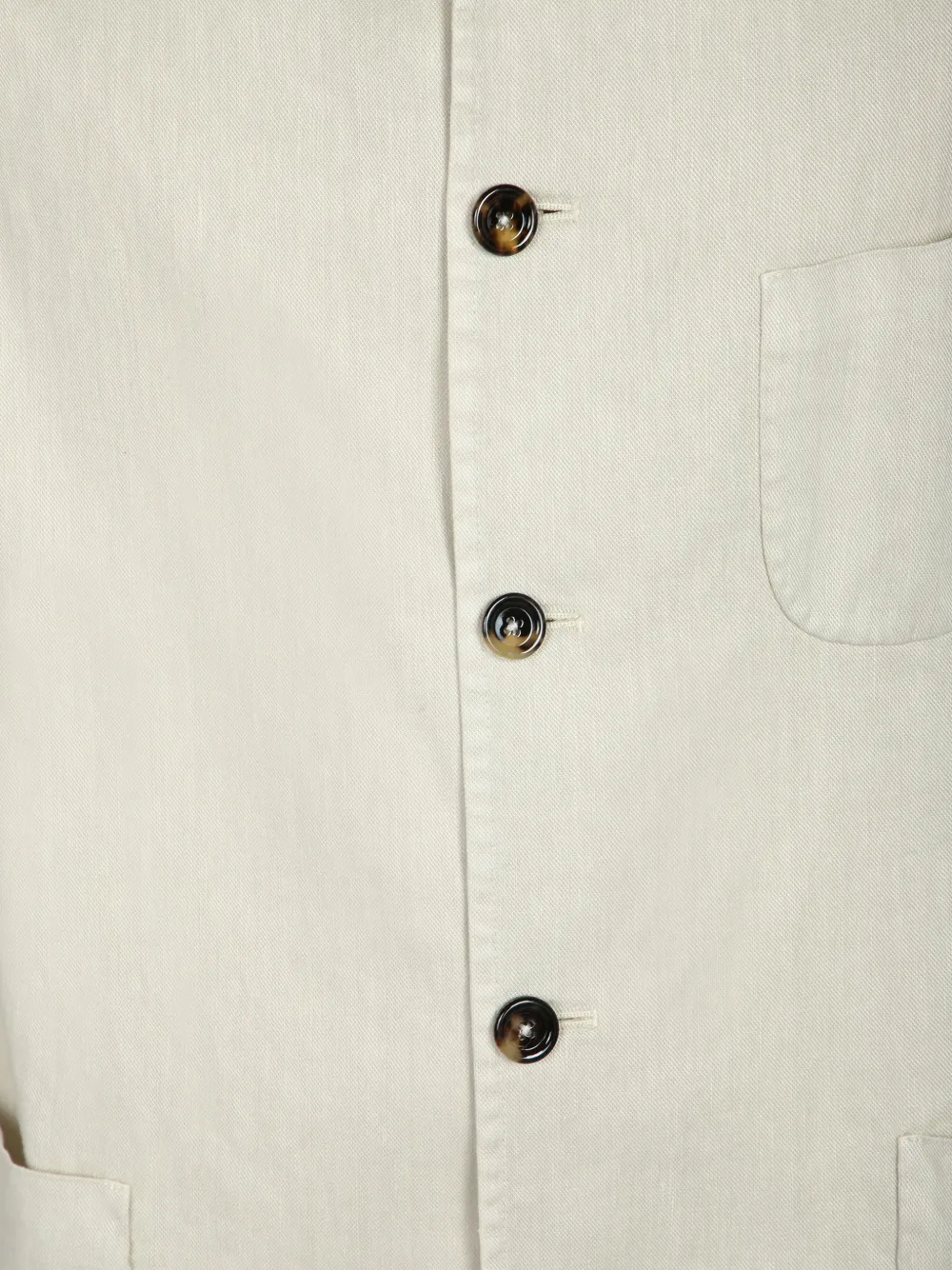 Dell'oglio Button-up blazer Beige