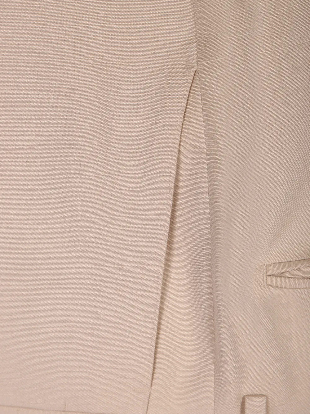 Lardini satin-lapel single-breasted suit Beige