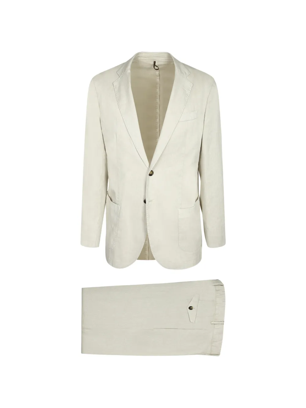 Dell'oglio single-breasted suit - Toni neutri