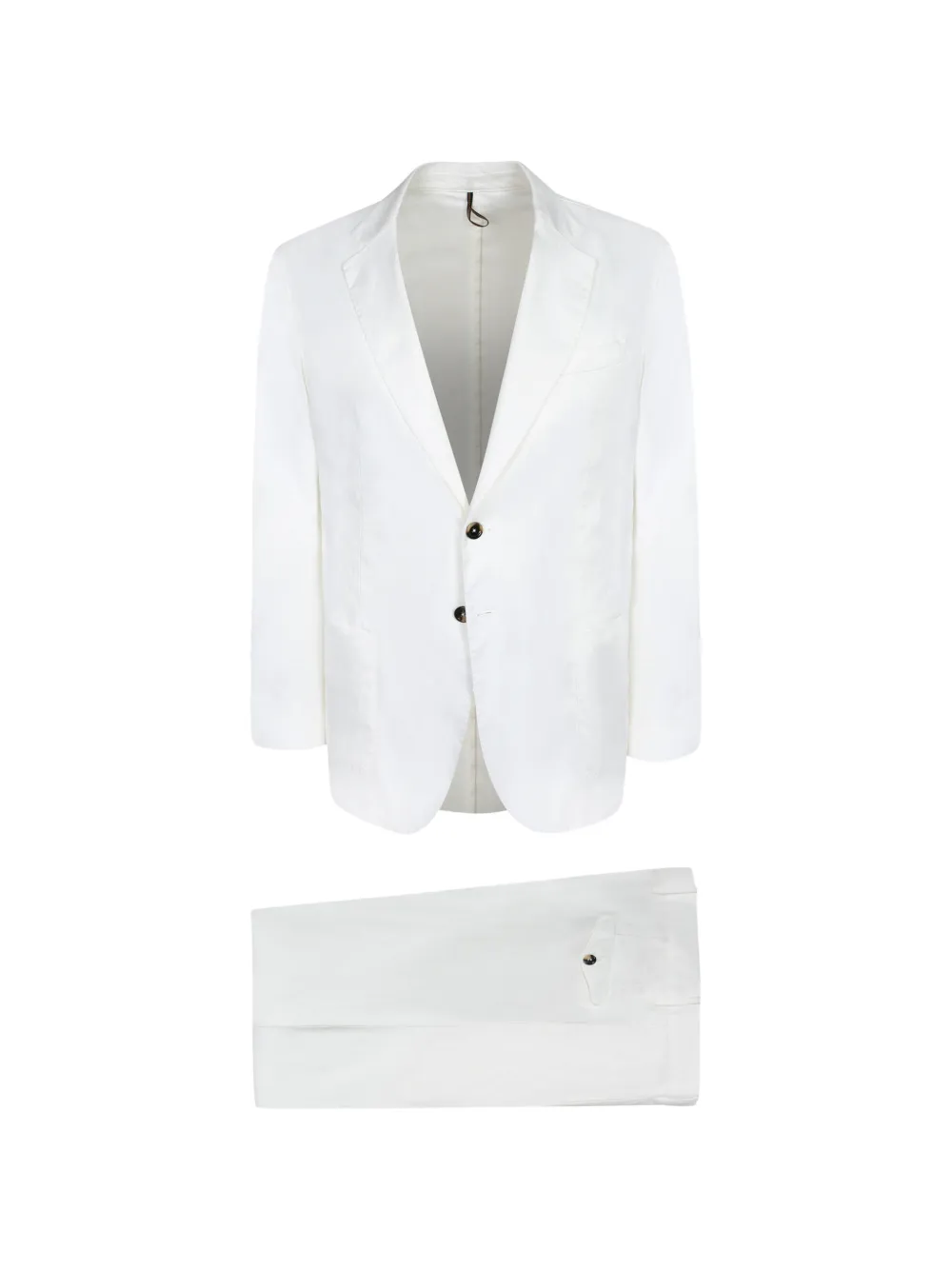 Dell'oglio single-breasted suit - Bianco