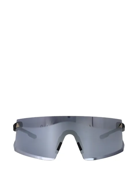 adidas shield-frame sunglasses