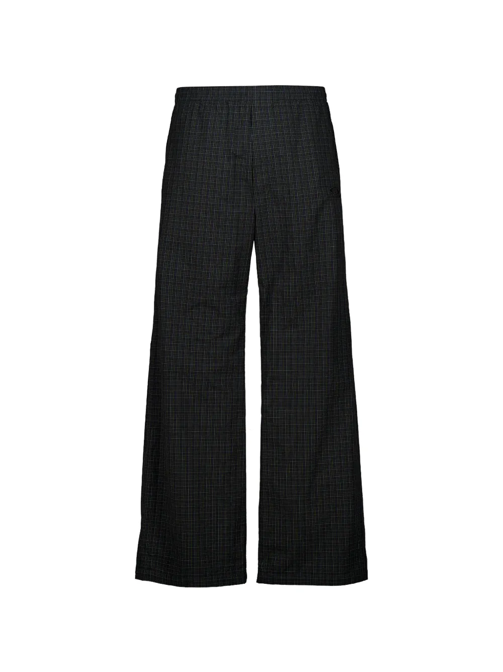 Balenciaga check tailored track pants - Blu
