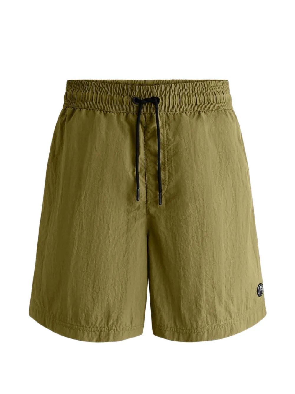 Fusalp Halfi logo-patch swim shorts - Verde
