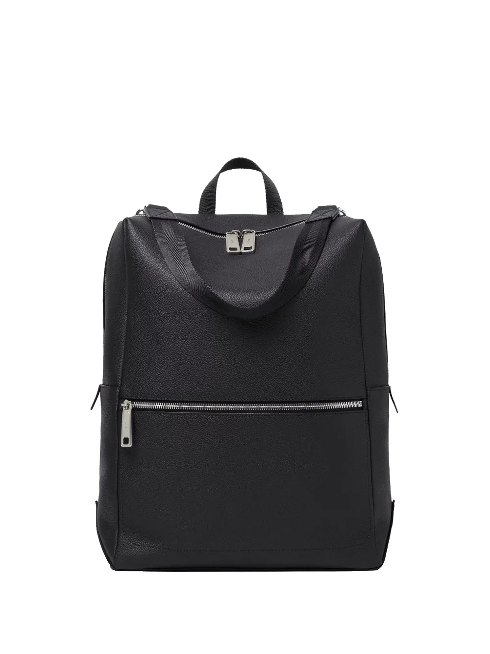 FENDI Lui pebbled-leather backpack - Nero