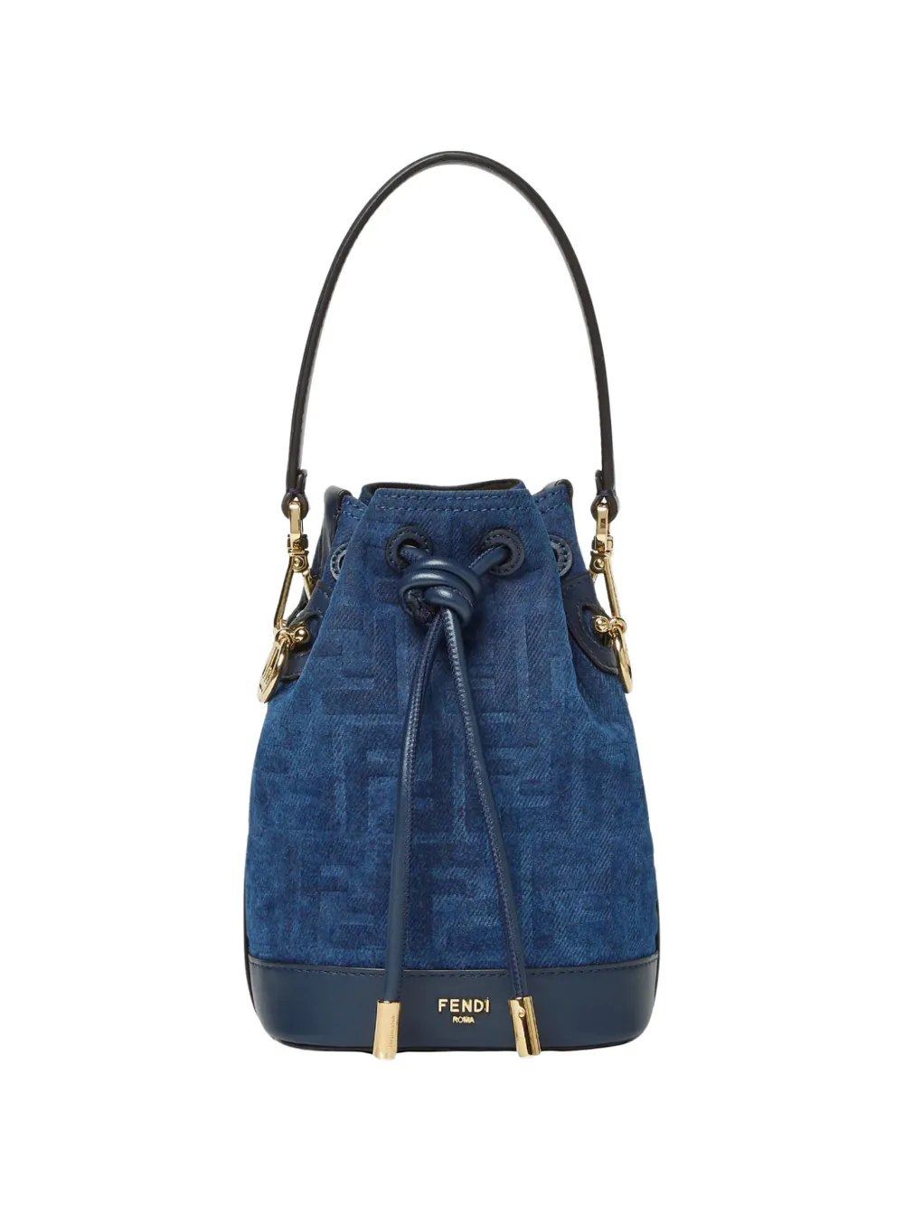 FENDI Borsa a secchiello Mon Tresor - Blu