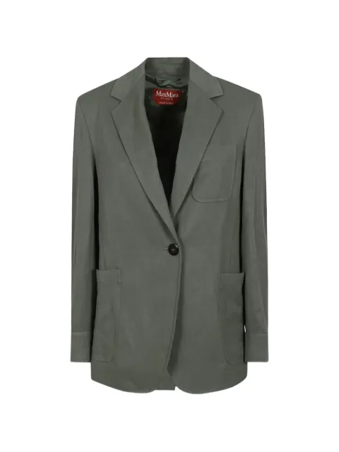 Max Mara notched-lapel single-breasted jacket
