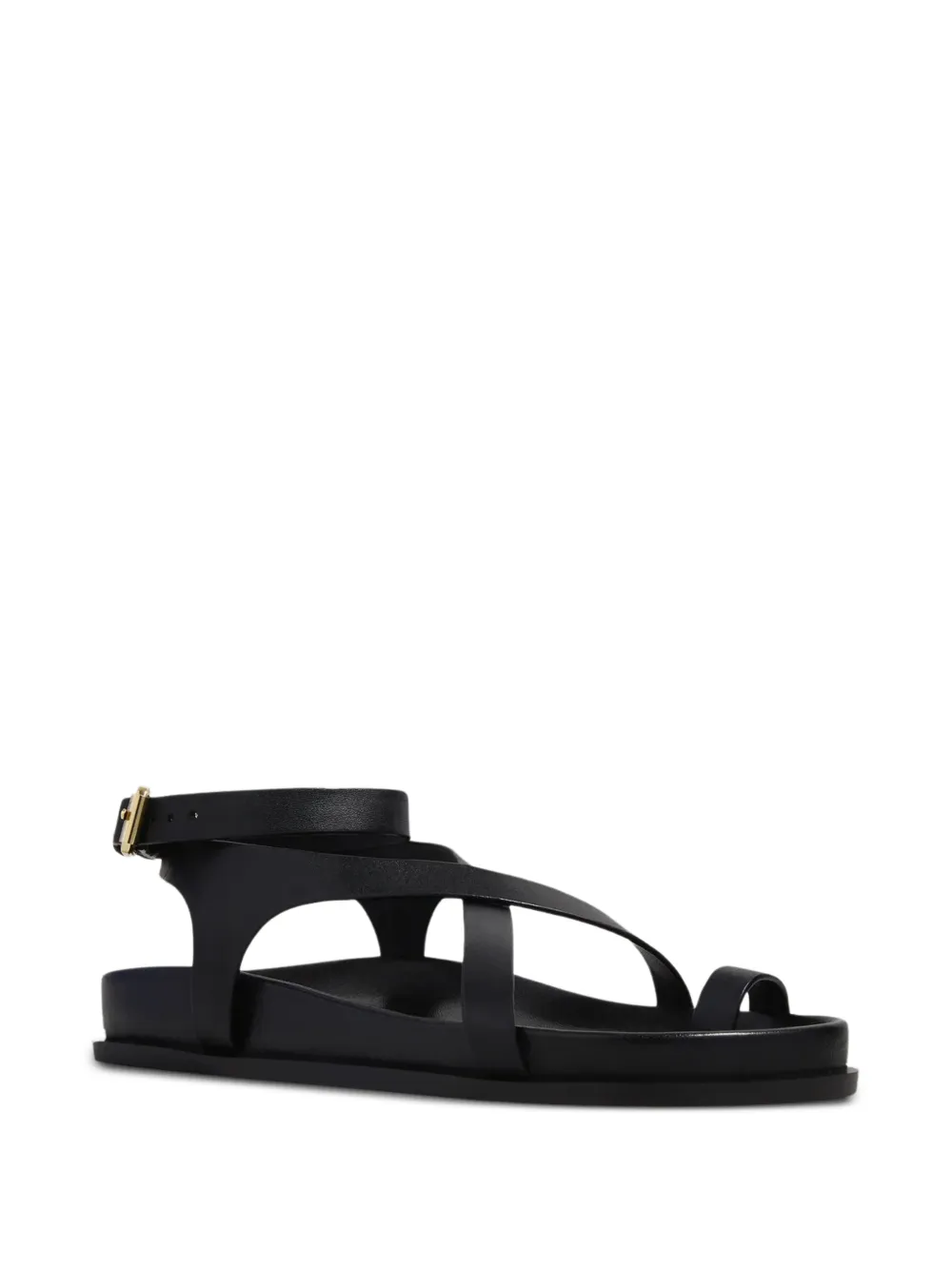 A.EMERY The Jalen crossover sandals Zwart