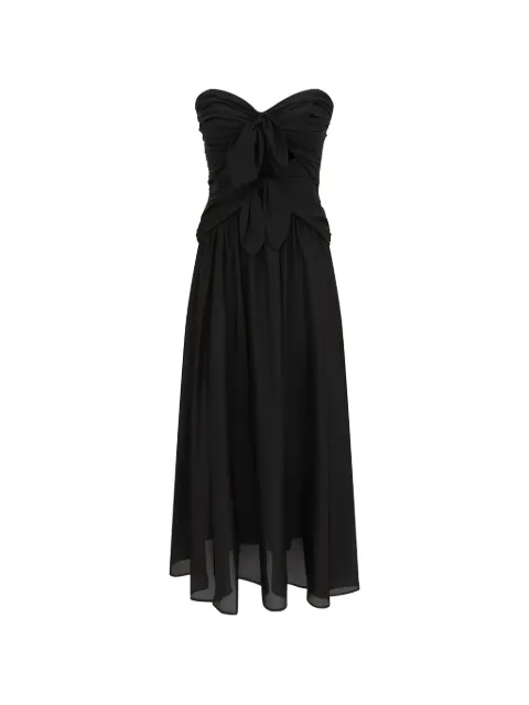 ZIMMERMANN Aster tie-detail midi dress