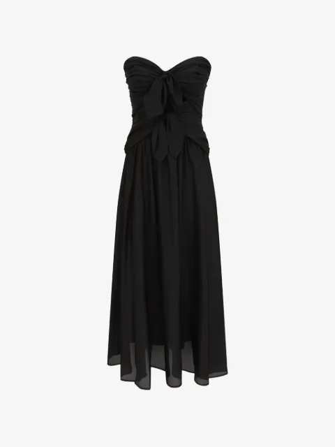 ZIMMERMANN Aster Midikleid mit Bindedetail
