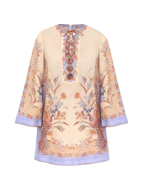 ZIMMERMANN vestido corto Indra