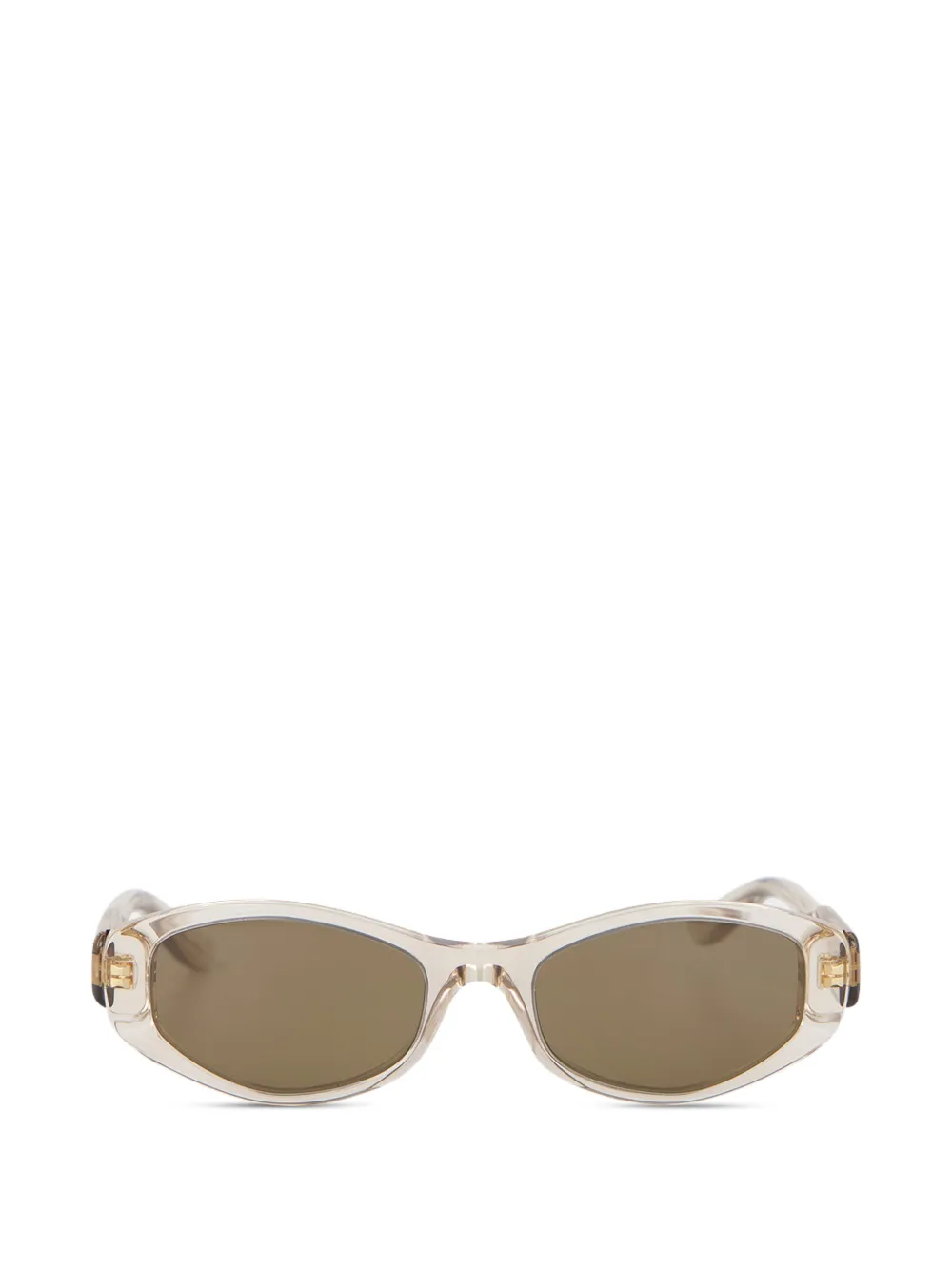 Balenciaga Eyewear Nova oval-frame sunglasses - Toni neutri