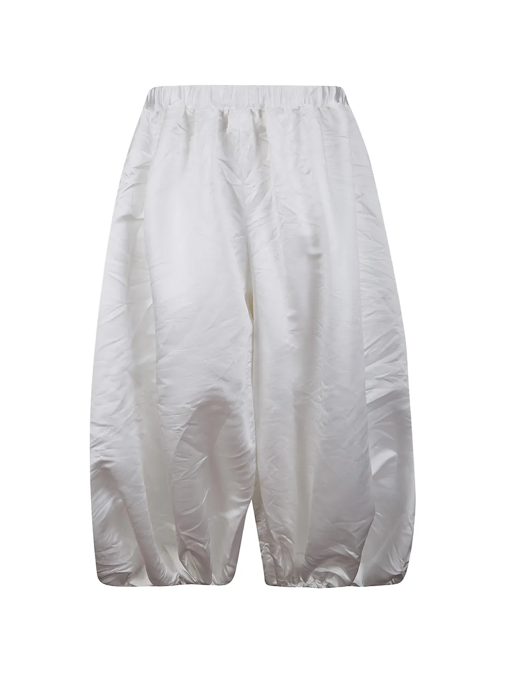 Comme Des Garçons elasticated-waist balloon trousers - Bianco