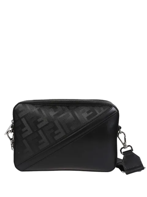 FENDI FF logo diagonal shoulder bag