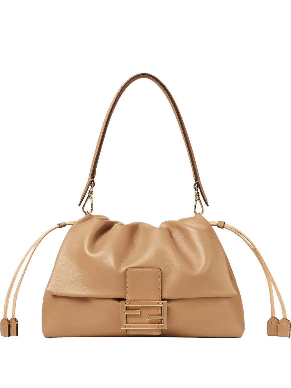 FENDI Mamma drawstring tote bag - Neutrals