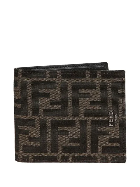 FENDI FF logo bi-fold wallet