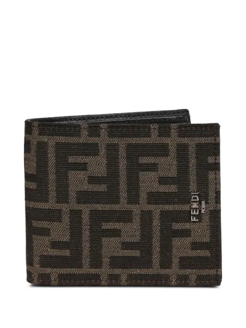 FENDI FF logo bi-fold wallet