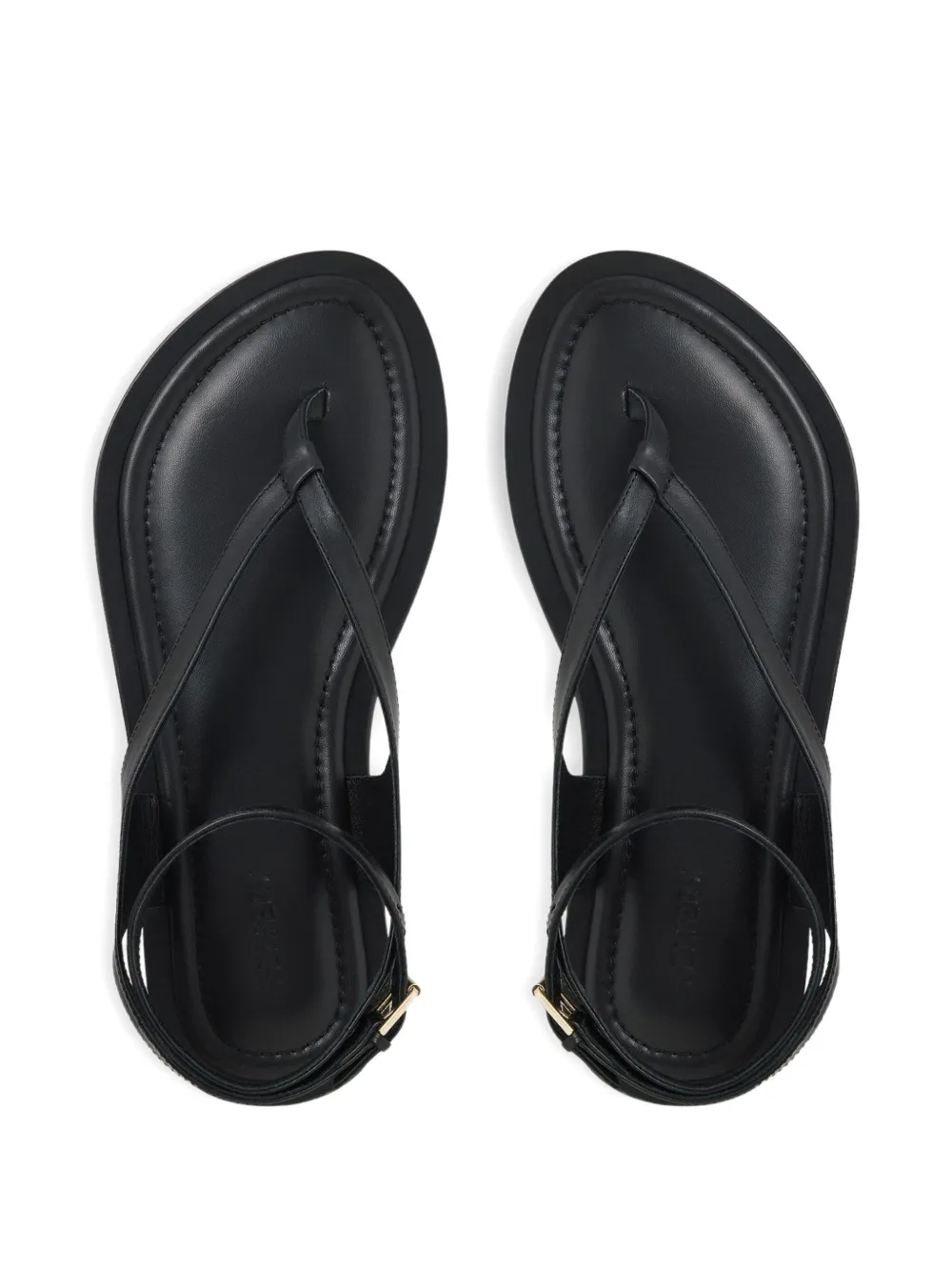 A.EMERY Sabine buckle-fastening sandals Zwart