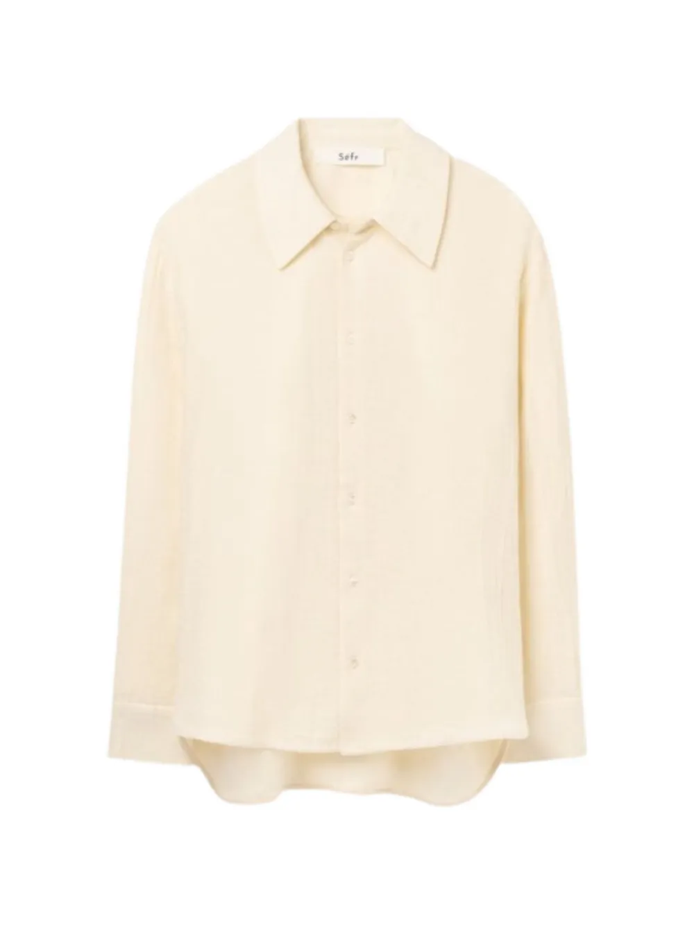 Séfr Wes Long-sleeve Shirt In Neutral