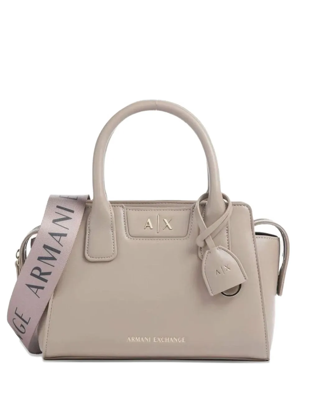 Armani Exchange logo-strap tote bag - Toni neutri