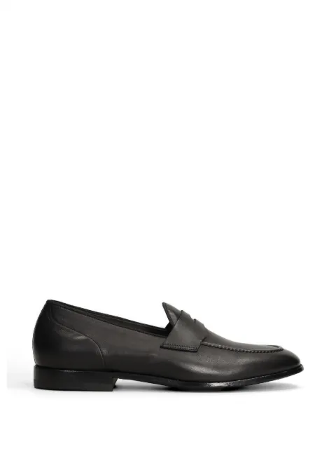 Green George penny loafers