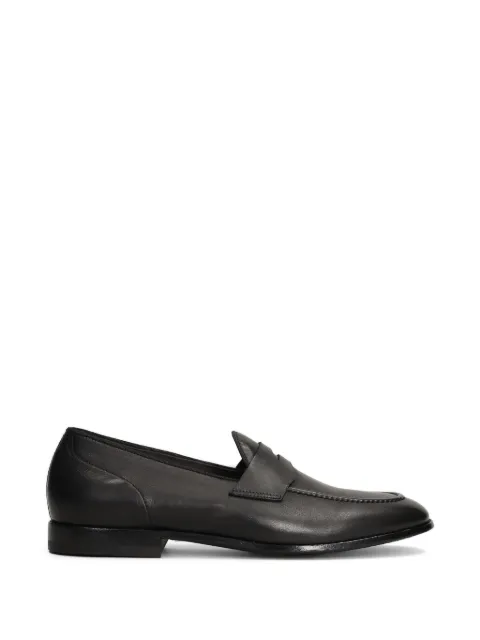 Green George penny loafers