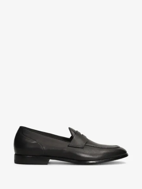 Green George penny loafers